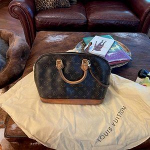 Louis Vuitton Alma Bag with shoulder strap